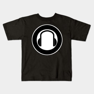 Headphones Symbol Kids T-Shirt